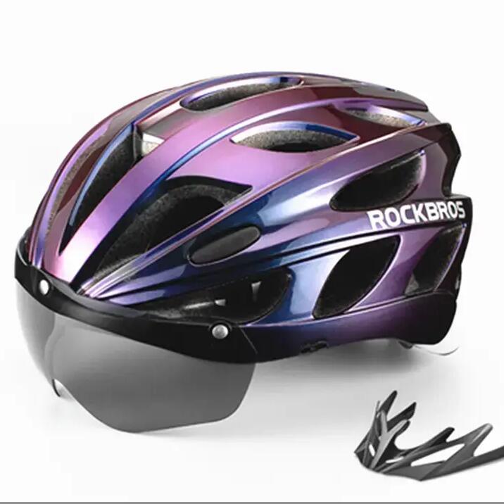 ROCKBROS Bike Helmet with Glasses 57-62cm