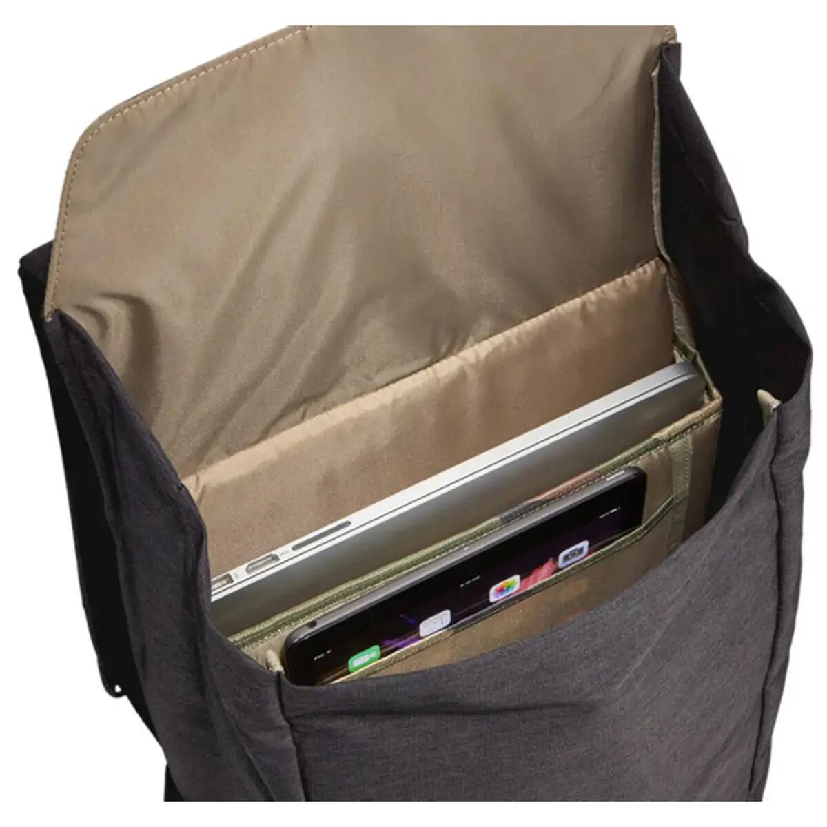 Rucsac urban cu compartiment laptop, Thule, Lithos, 16L, Black 4/7