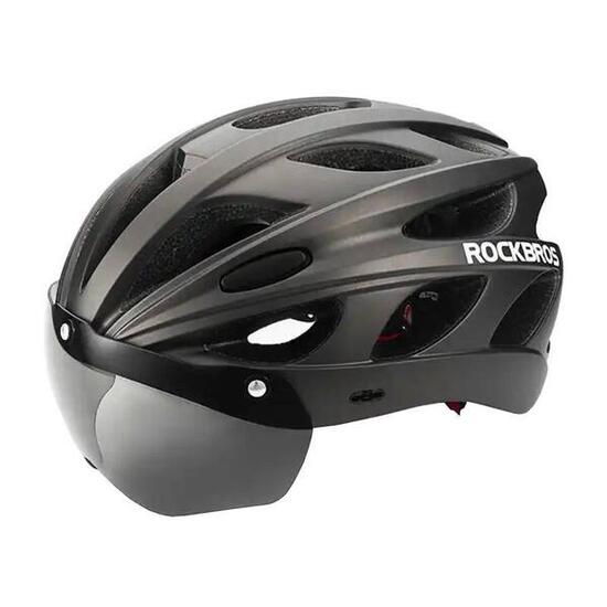 ROCKBROS Fahrradhelm mit Brille 57-62cm