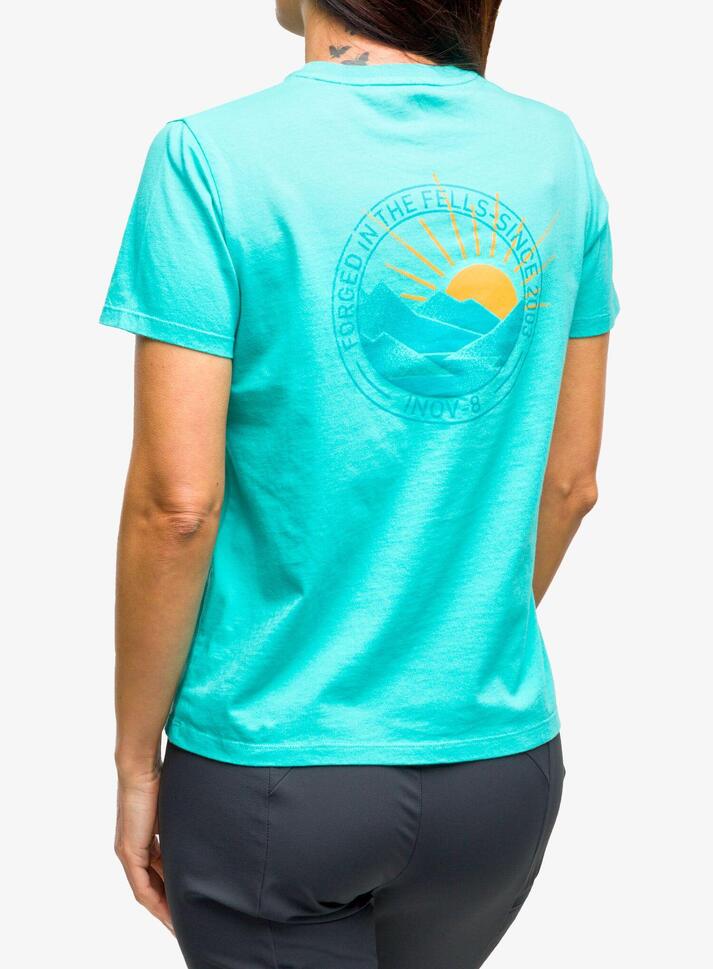 Koszulka z nadrukiem damska Inov-8 Graphic Tee SS '2003'