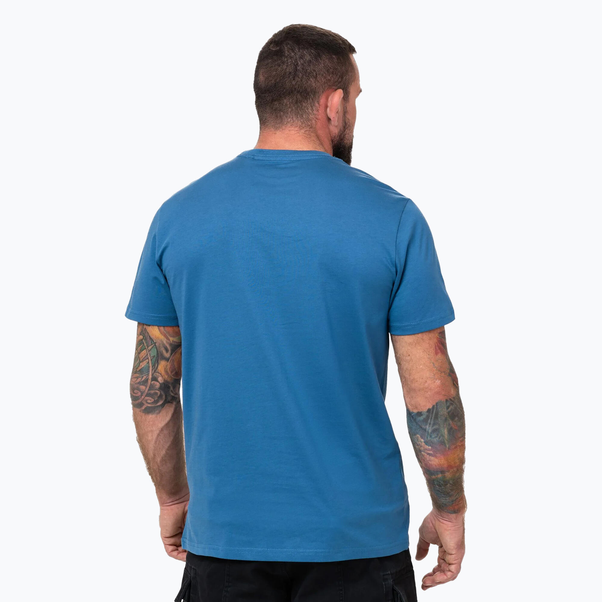 Pitbull Logo Palmen Herren T-Shirt 3/5