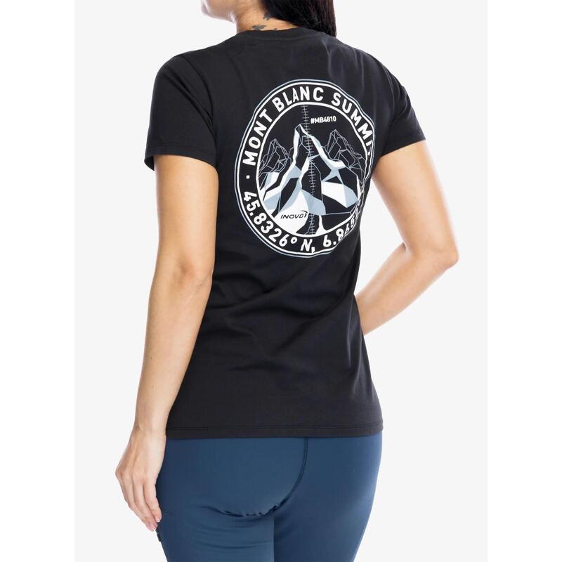 Koszulka bawełniana damska Inov-8 Graphic T-Shirt Mont Blanc