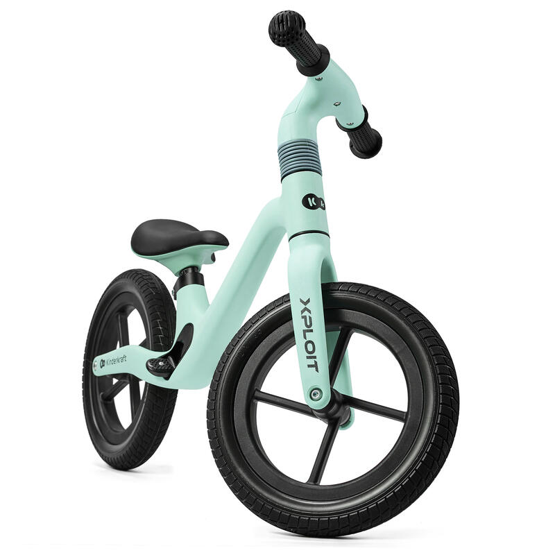 Bicicleta fara pedale Kinderkraft, Xploit, 12 inch, Turcoaz