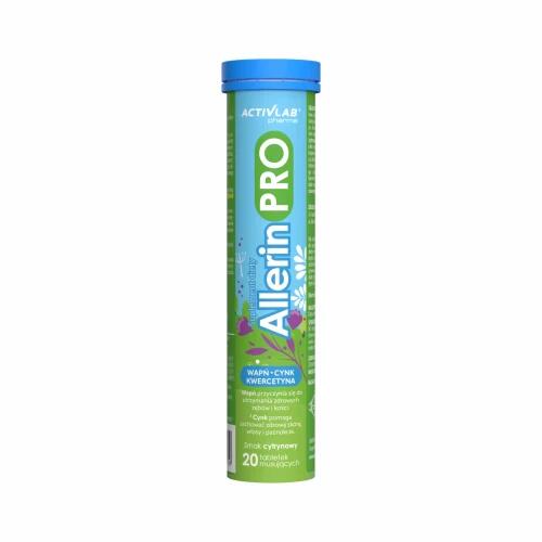 Suplement diety z wapniem, cynkiem i kwercetyną Allerin PRO Activlab Pharma