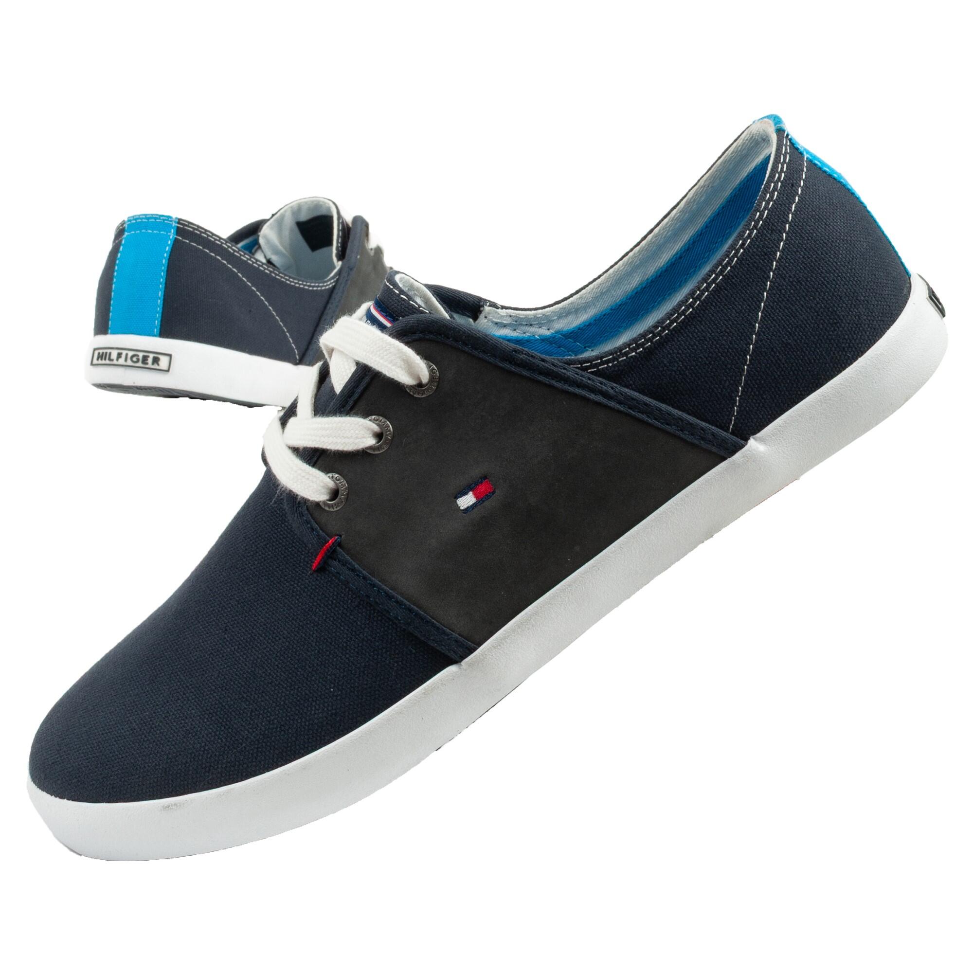 Tommy Hilfiger - Chaussures De Sport Baskets De Marche Pour Hommes Tommy Hilfiger - Baskets - Bleu - Decathlon
