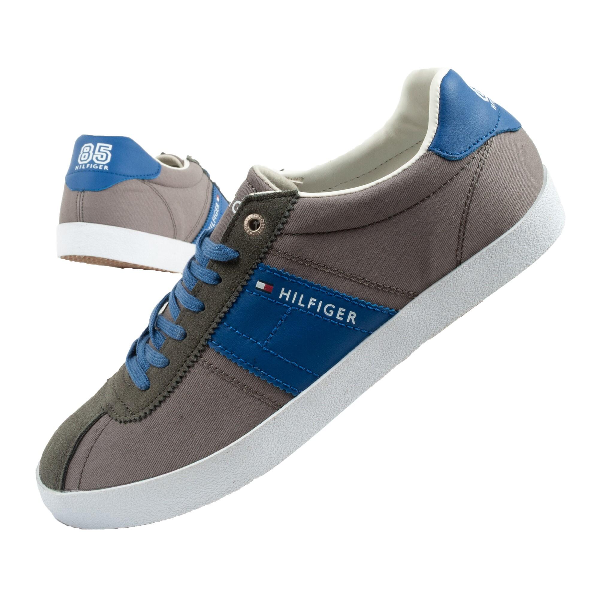 Tommy Hilfiger - Chaussures De Sport Baskets De Marche Pour Hommes Tommy Hilfiger - Baskets - Bleu|gris - Decathlon