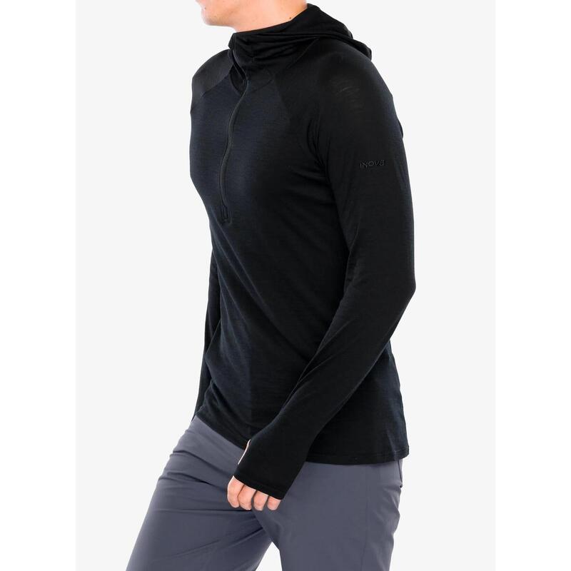 Bluza z zamkiem męska Inov-8 Merino Hoodie HZ