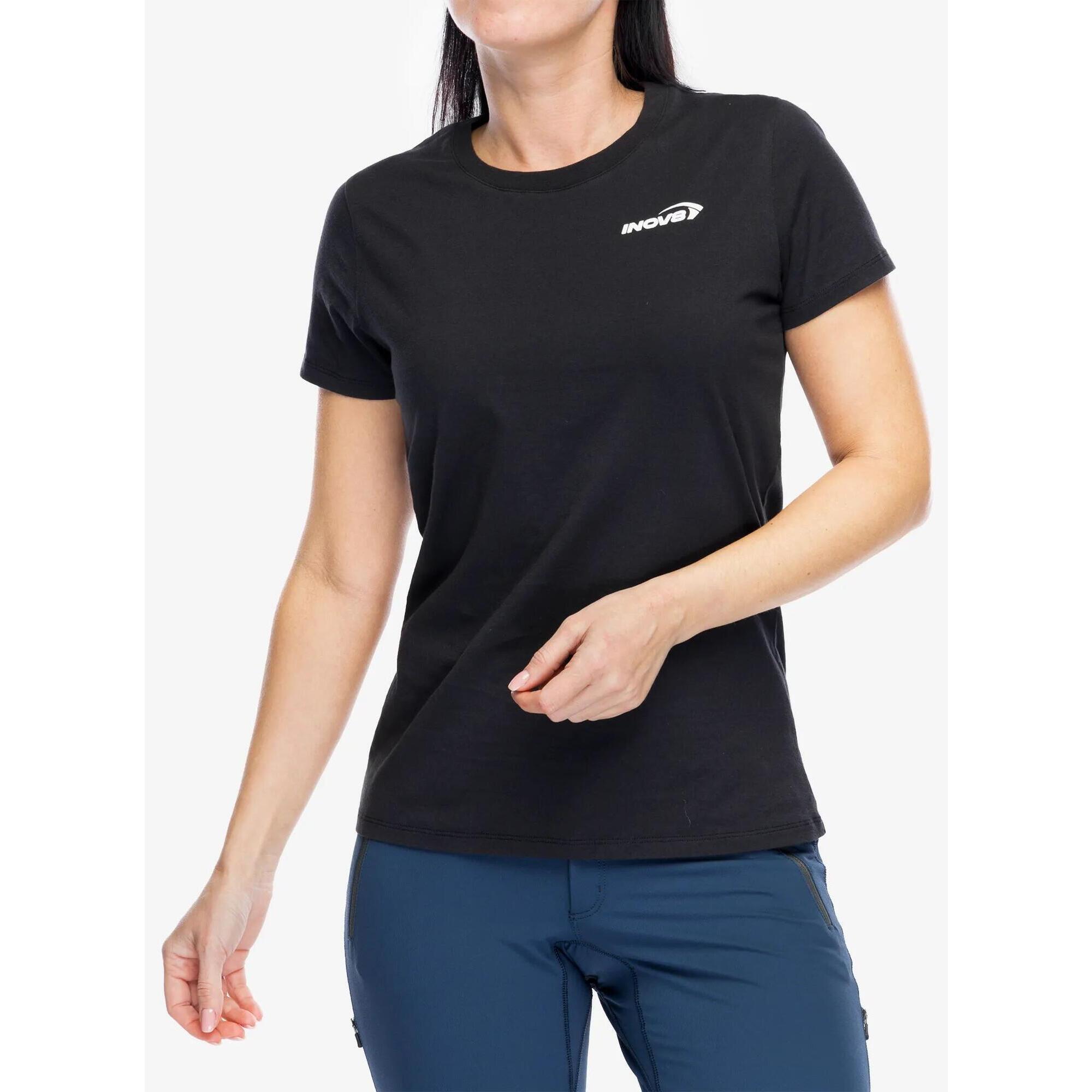 Koszulka bawełniana damska Inov-8 Graphic T-Shirt Mont Blanc