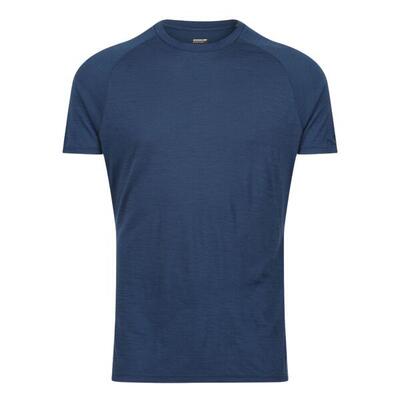 Merino short sleeve t-shirt - heren - navy