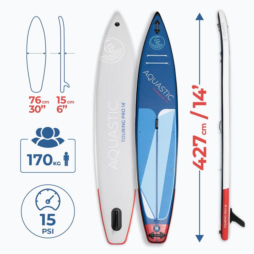Deska SUP AQUASTIC Touring Pro 14'0