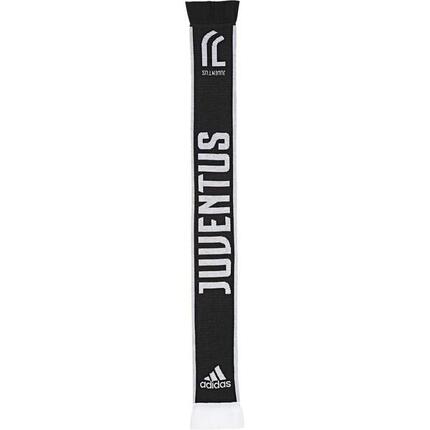 Écharpe Adidas Juventus Home pour homme, Noir/Blanc, Taille unique