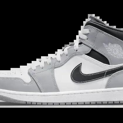 Air Jordan 1 Mid - Light Smoke Grey Anthracite