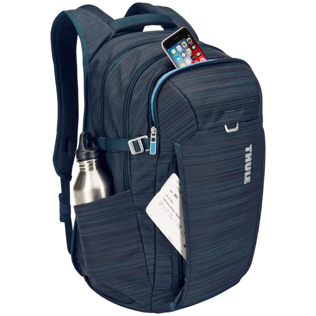 Rucsac urban cu compartiment laptop, Thule, Construct, 28L, Carbon Blue 5/7