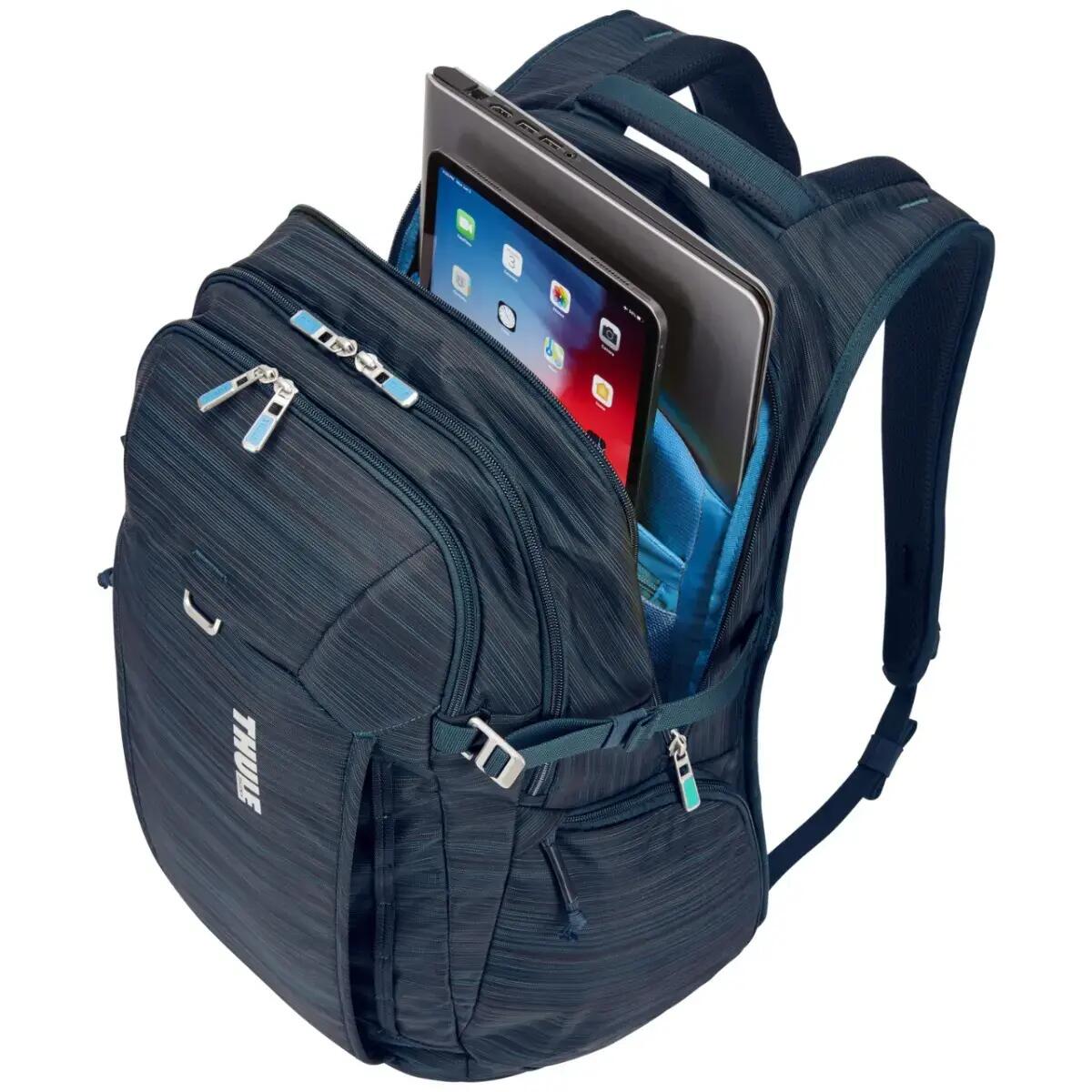 Rucsac urban cu compartiment laptop, Thule, Construct, 28L, Carbon Blue 4/7