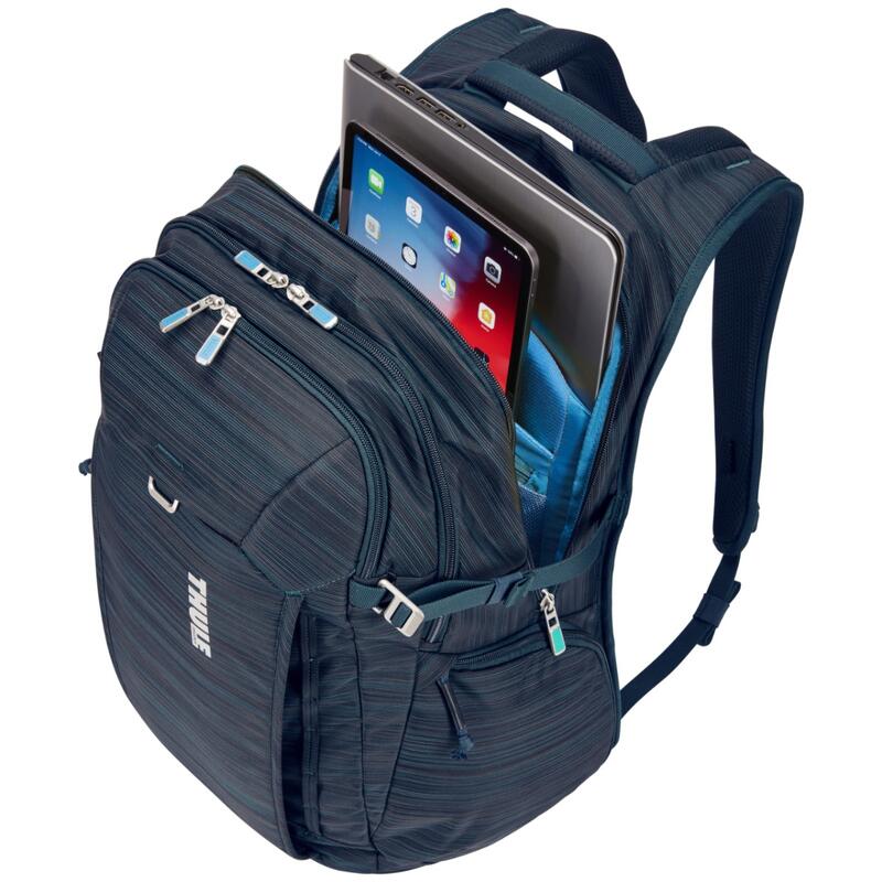 Rucsac urban cu compartiment laptop, Thule, Construct, 28L, Carbon Blue