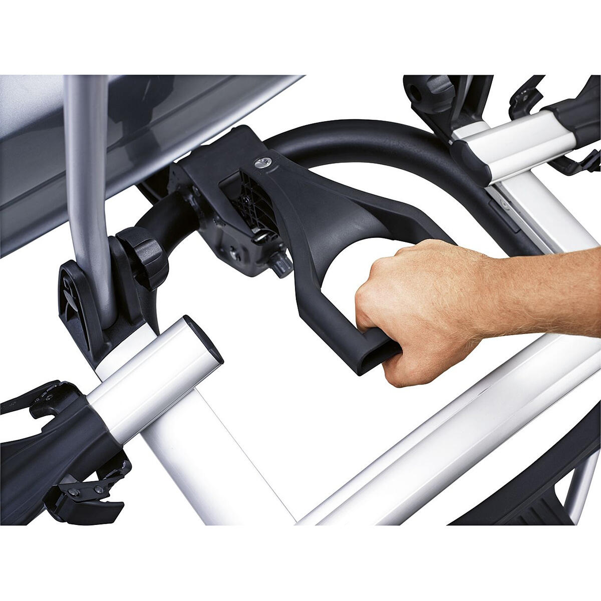 Porte-vélo attache remorque pour 3 vélos 13 pin Thule Euroway G2 7/7