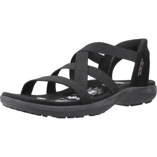 Sandali Skechers Modello Reggae Slim Stretch Flex Colore Nero