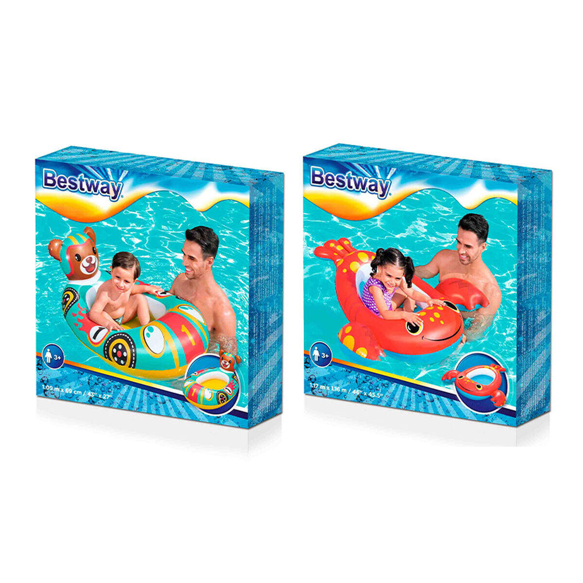 Brinquedos Para o Banho Bestway 117 x 109 x 116 cm 2/6