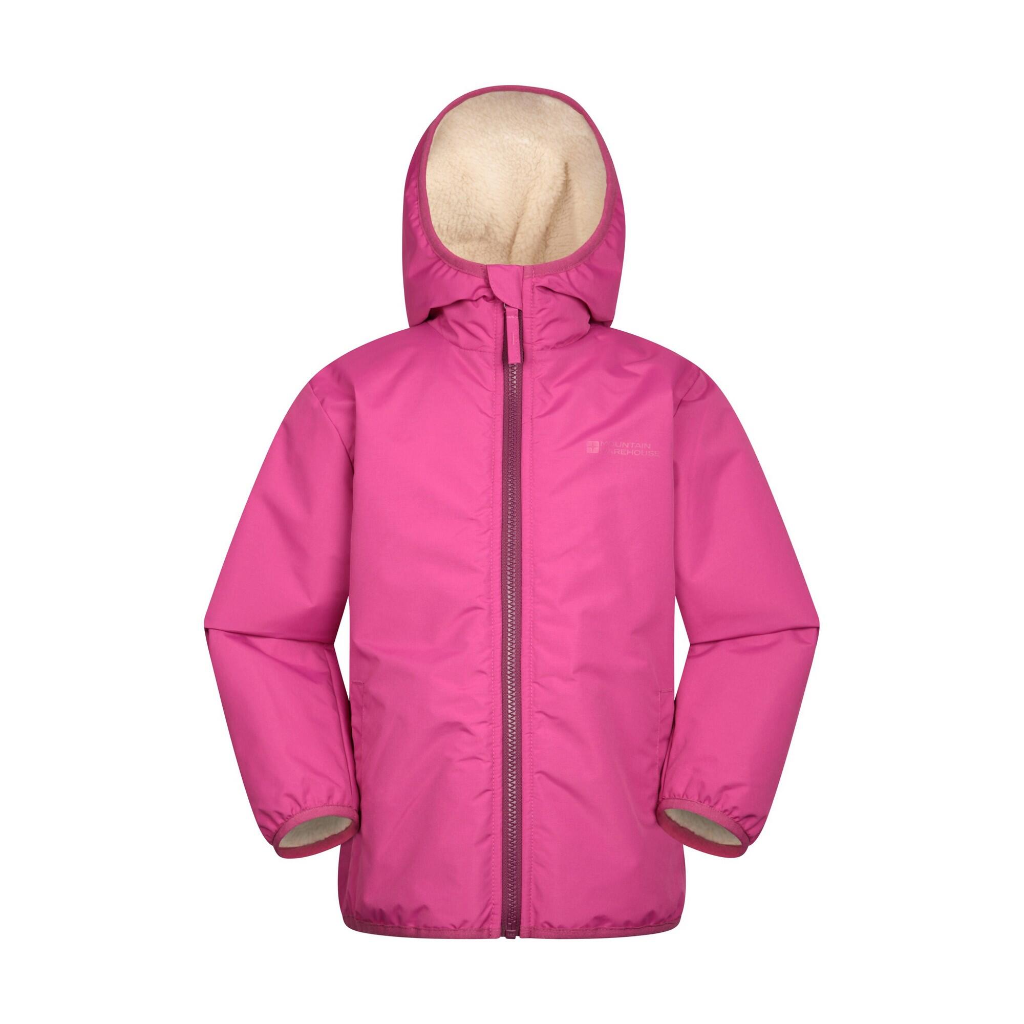 Mountain Warehouse Childrens/Kids Robin Borg Lined Water Resistant Jacket