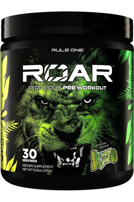 RULE1 Rule1 R1 Roar (30 serv) Lemon Lime - Pre-Workout - Pre-Workout Booster