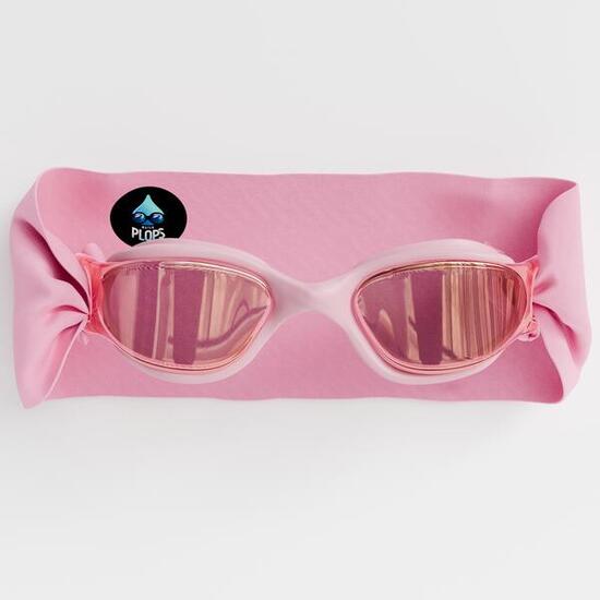 Occhialini nuoto adulto – Età 11+ – Bianco –Pink
