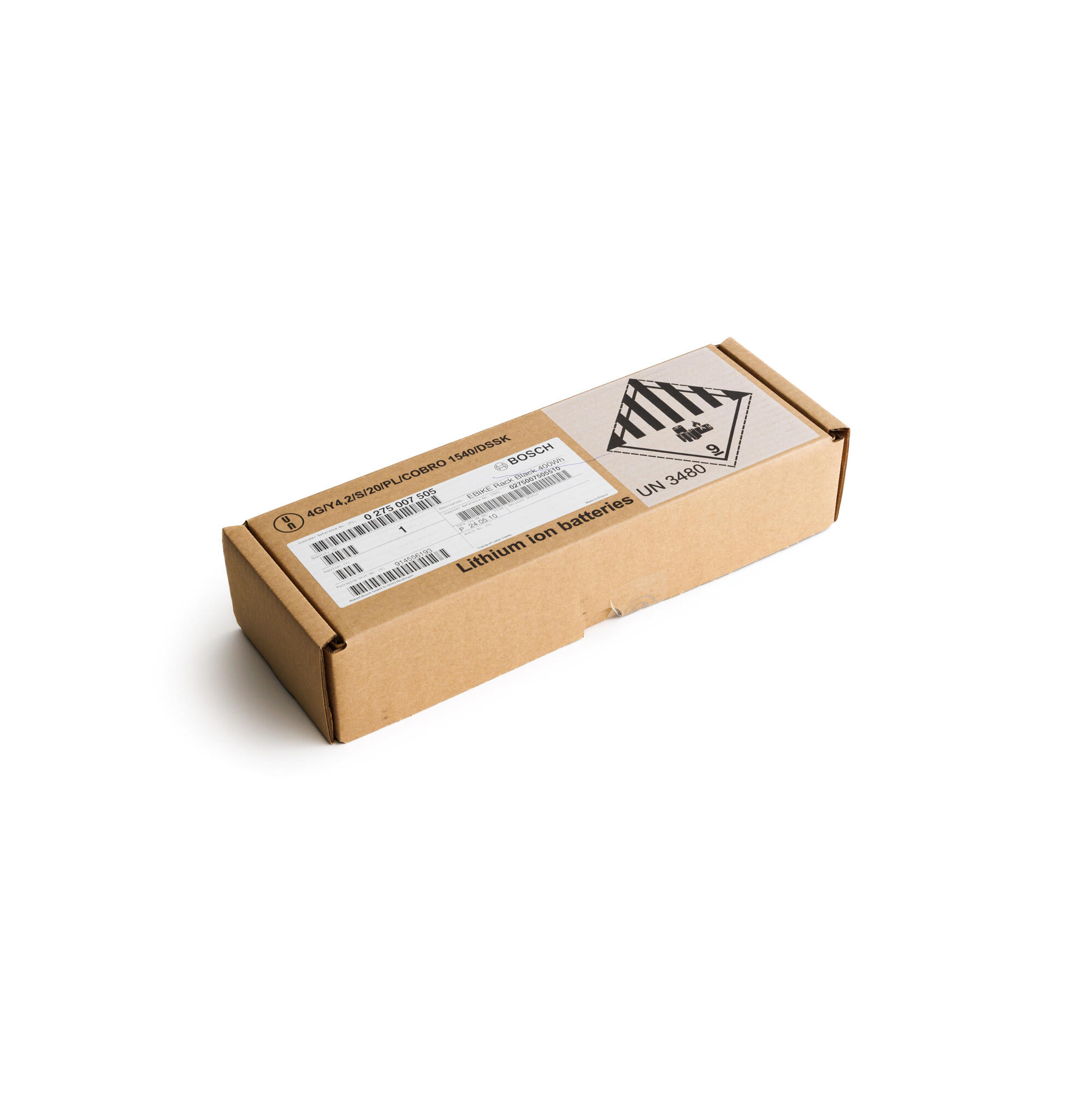 Batteria bici elettrica su portapacchi classico + portapacchi power pack 400 Bos 2/5