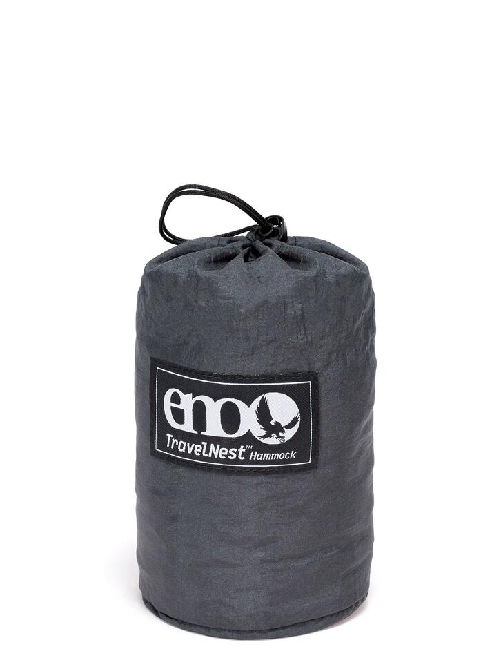 Hamak turystyczny ENO TravelNest Hammock & Straps Combo - charcoal