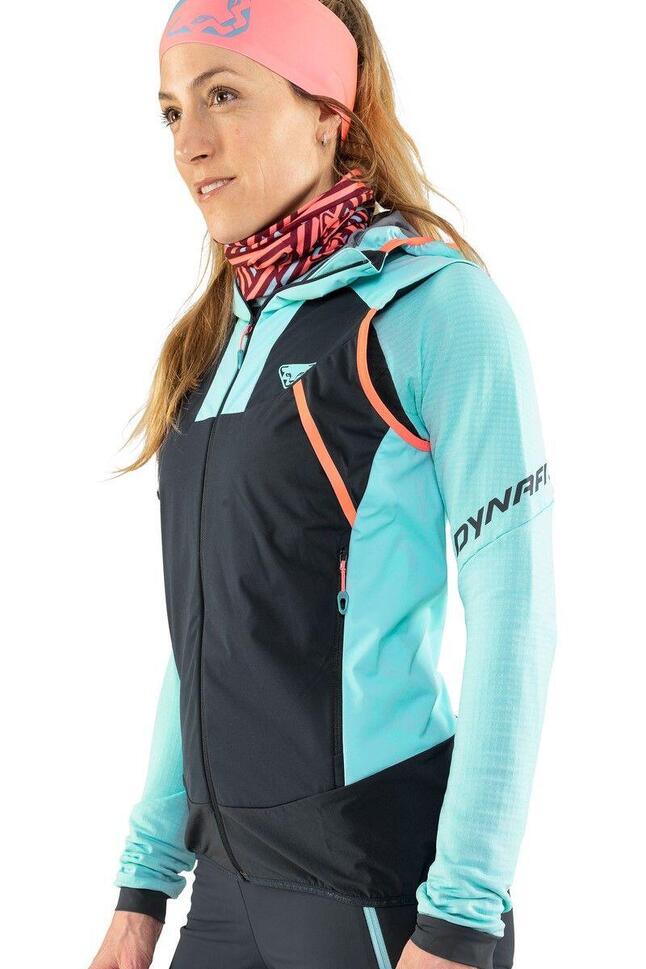 Komin wielofunkcyjny Dynafit Logo Neck Gaiter niebieski/pomarańczowy uni