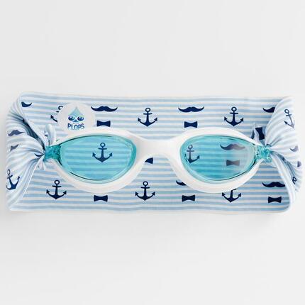 Schwimmbrille Kinder – Ultrasoftes Stirnband Ancres Moustaches