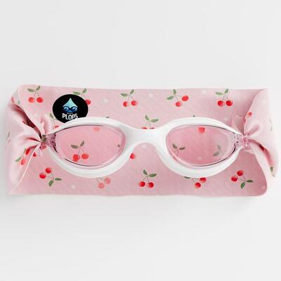 Zwembril kinderen – ultragave zachte hoofdband cerises rose