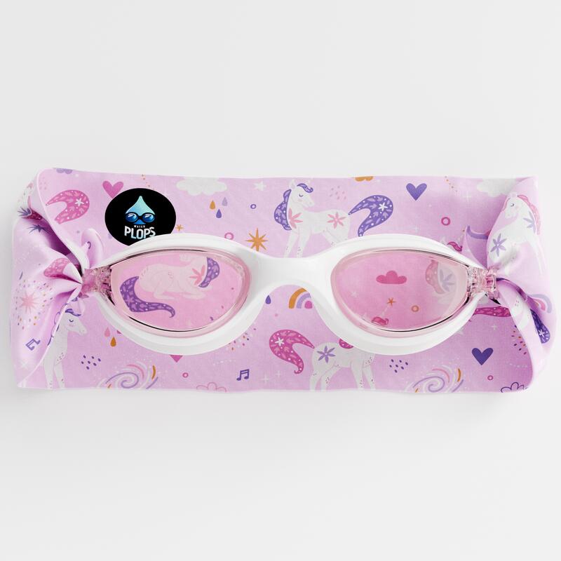 WATERPLOPS Occhialini Nuoto Bambino – Fascia Morbida Lircones Magiques