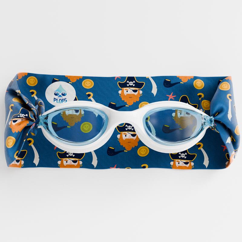 Óculos de natação infantil – banda super macia pirates