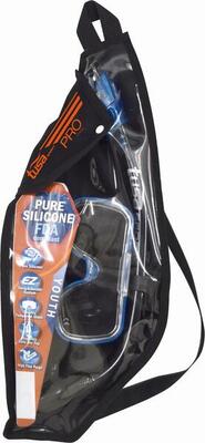 TUSA Mini-Kleio Junior Combo Schnorchelset - Transparent Pink