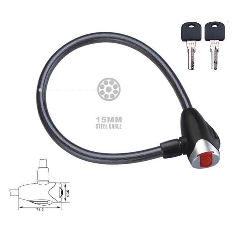 Linka rowerowa skręcana Velotech 1,5 × 90 cm 2/2