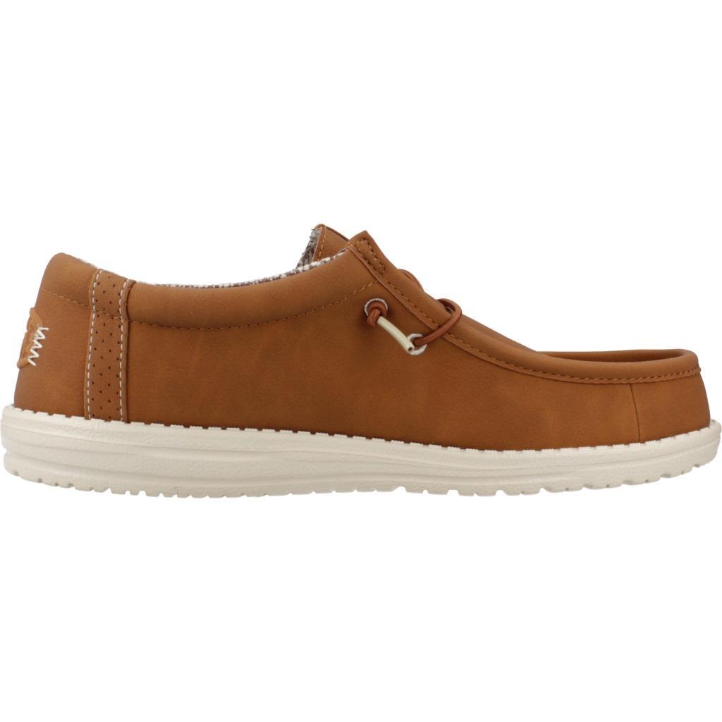Baskets Hey Dude Modèle Wally Classic Couleur Marron 4/6