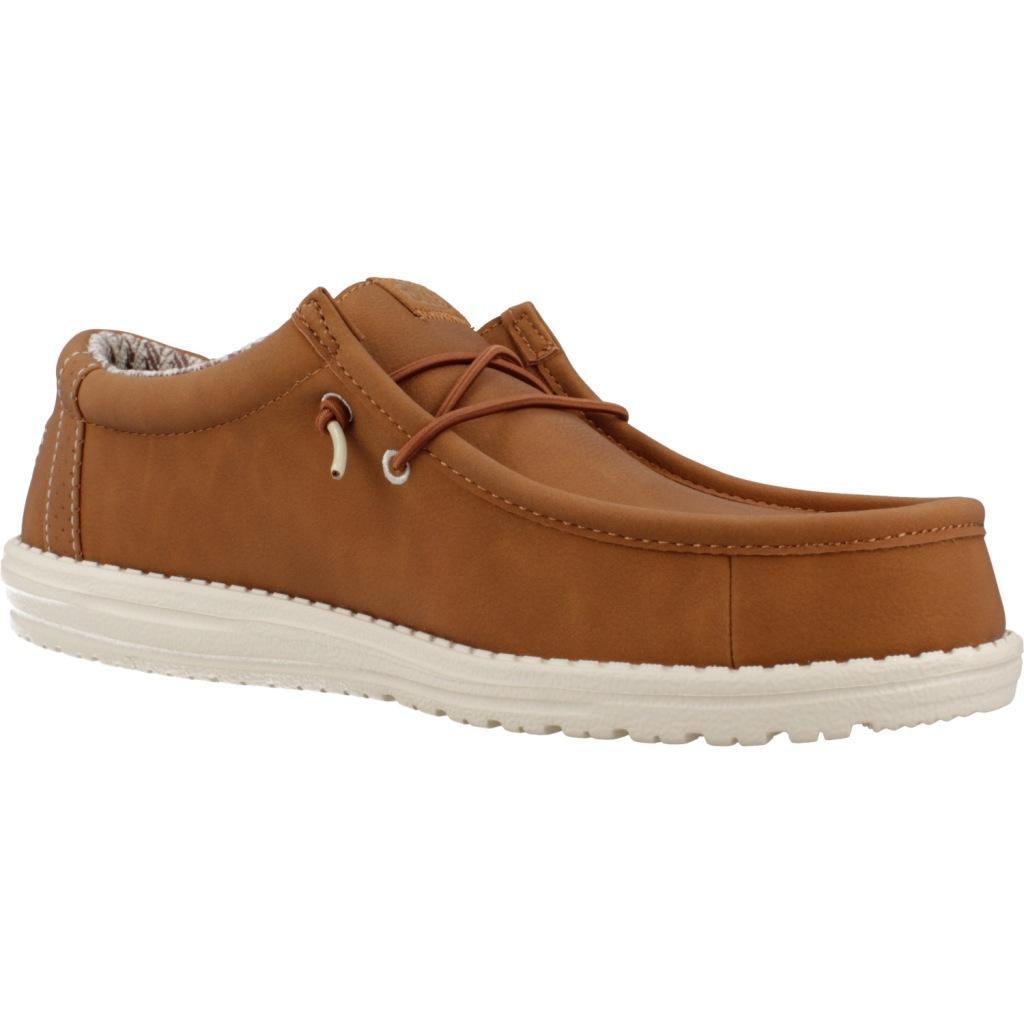 Baskets Hey Dude Modèle Wally Classic Couleur Marron 5/6