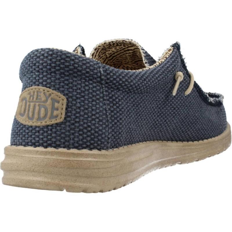 Pantofi Sport Hey Dude Model Wally Braided Culoare Albastru