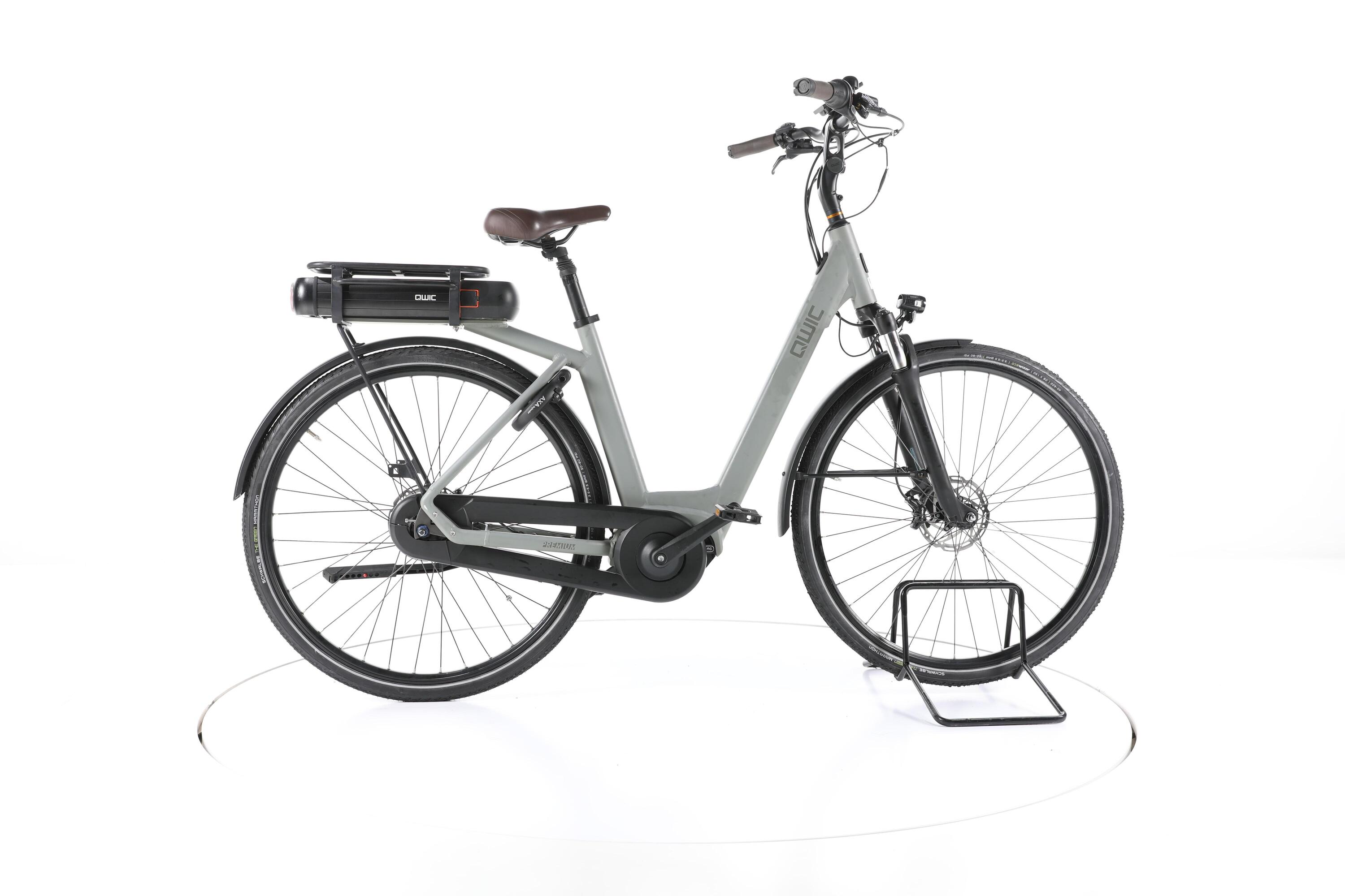 QWIC Refurbished - QWIC Premium MN7D+ City E-Bike Lage instap 2022 - Goed