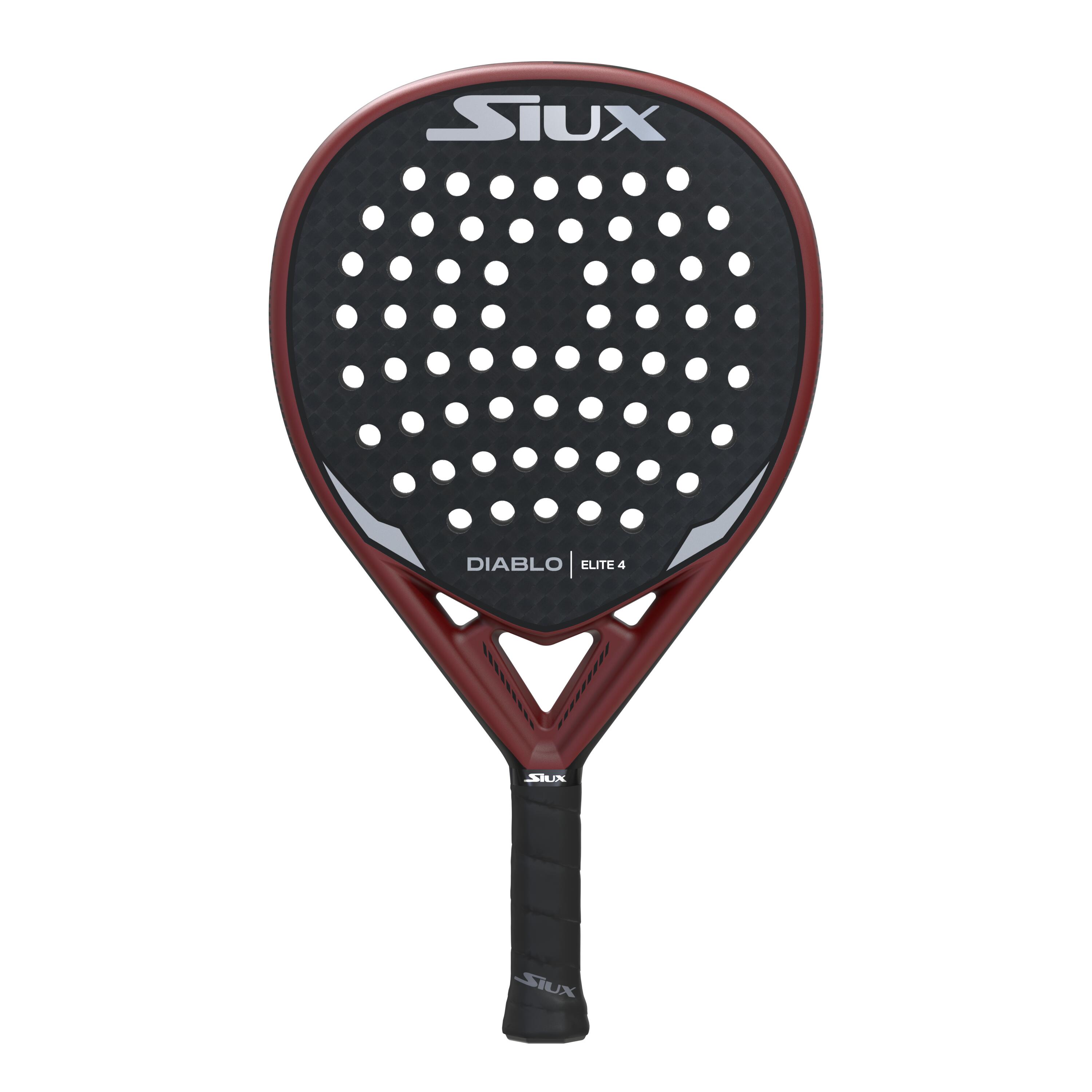 SIUX Siux Diablo Elite 4 padelracket -  ZWART - unisex