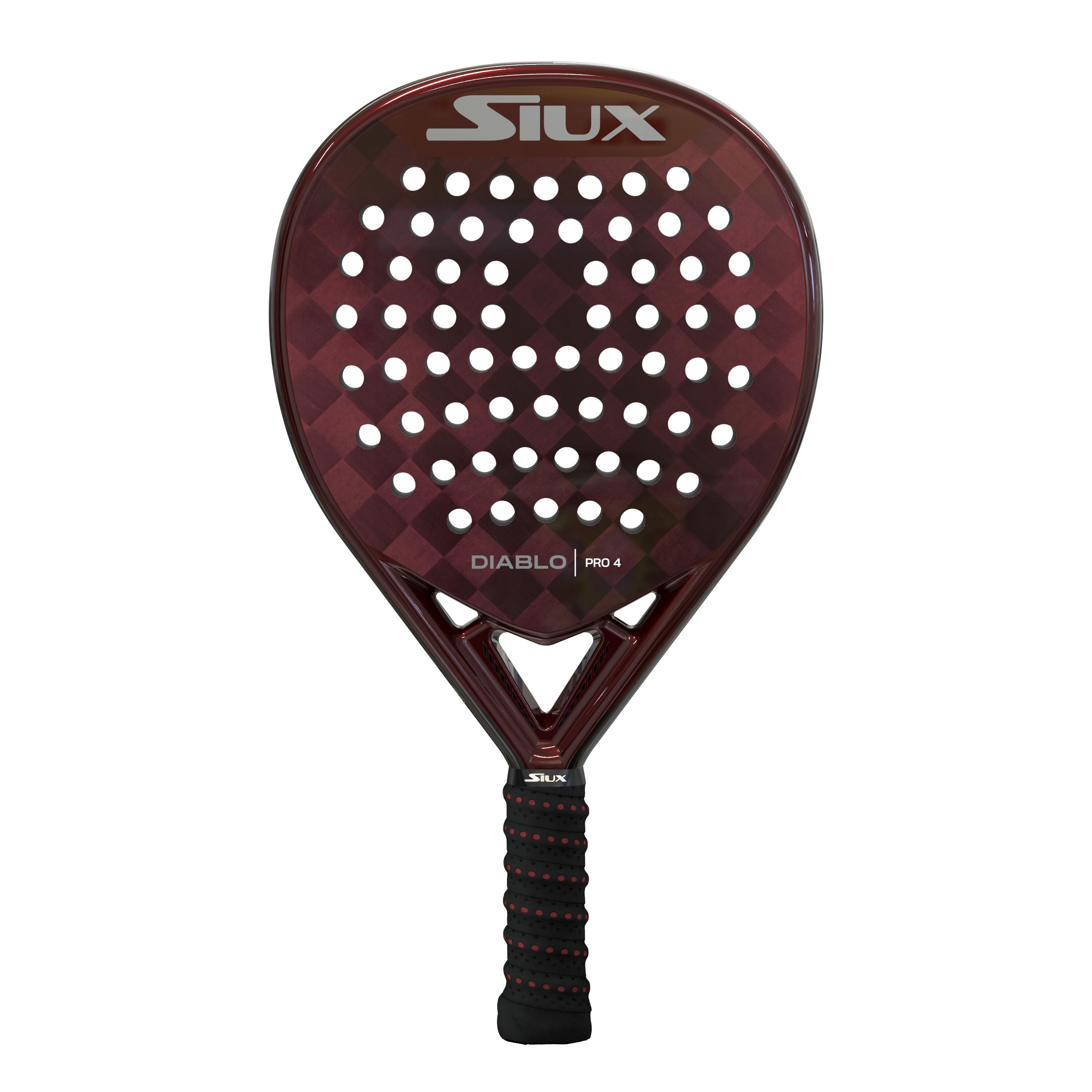 SIUX Siux Diablo Sanyo Pro 4 padelracket -  ZWART - unisex