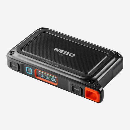 NEBO Rambler PS100 – Batterie Externe Portable 10000 mAh - Charge rapide USB-C