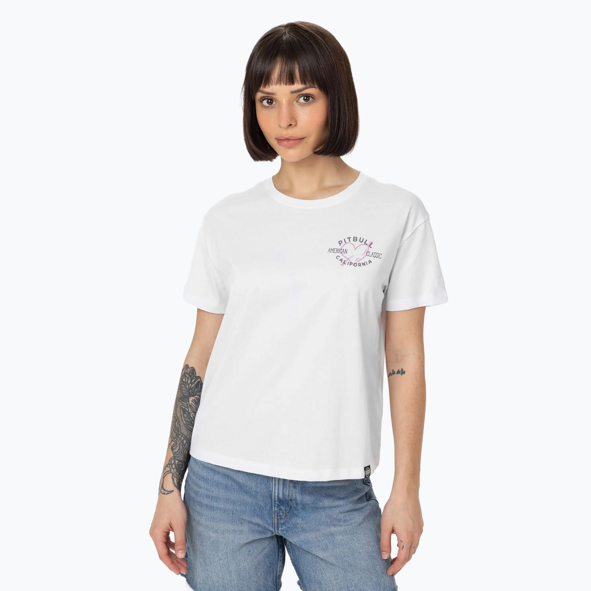 T-shirt femme Pitbull Heart 1/5