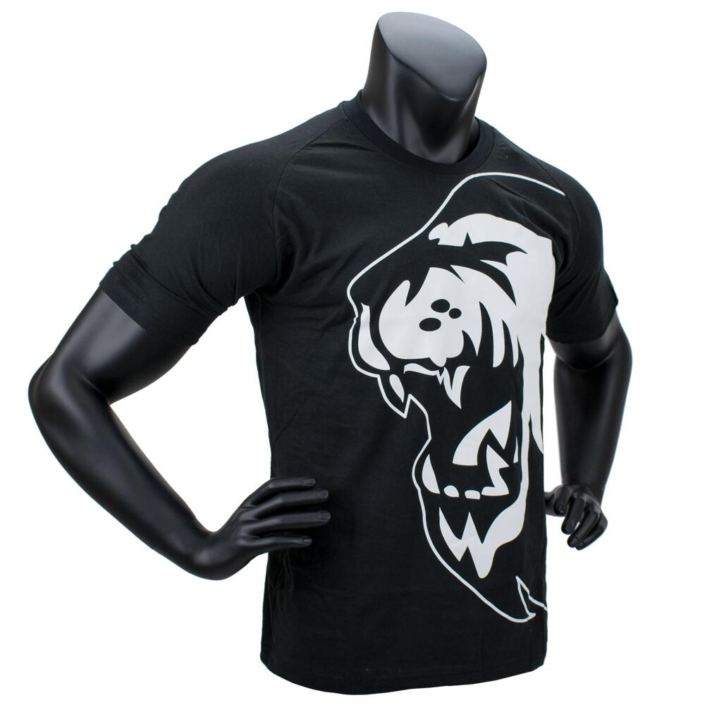 SUPER PRO COMBAT GEAR Super Pro T-Shirt Lion Logo Zwart/Wit