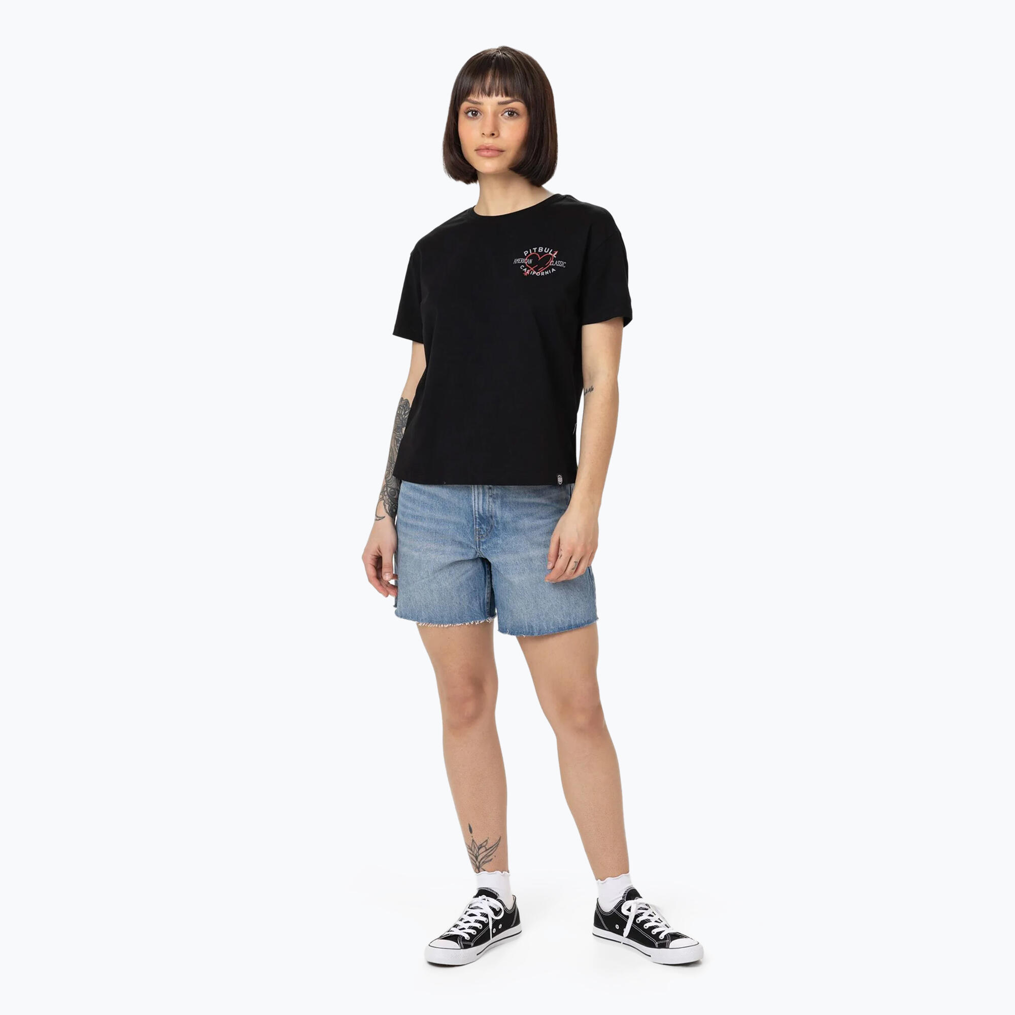 T-shirt femme Pitbull Heart 2/5