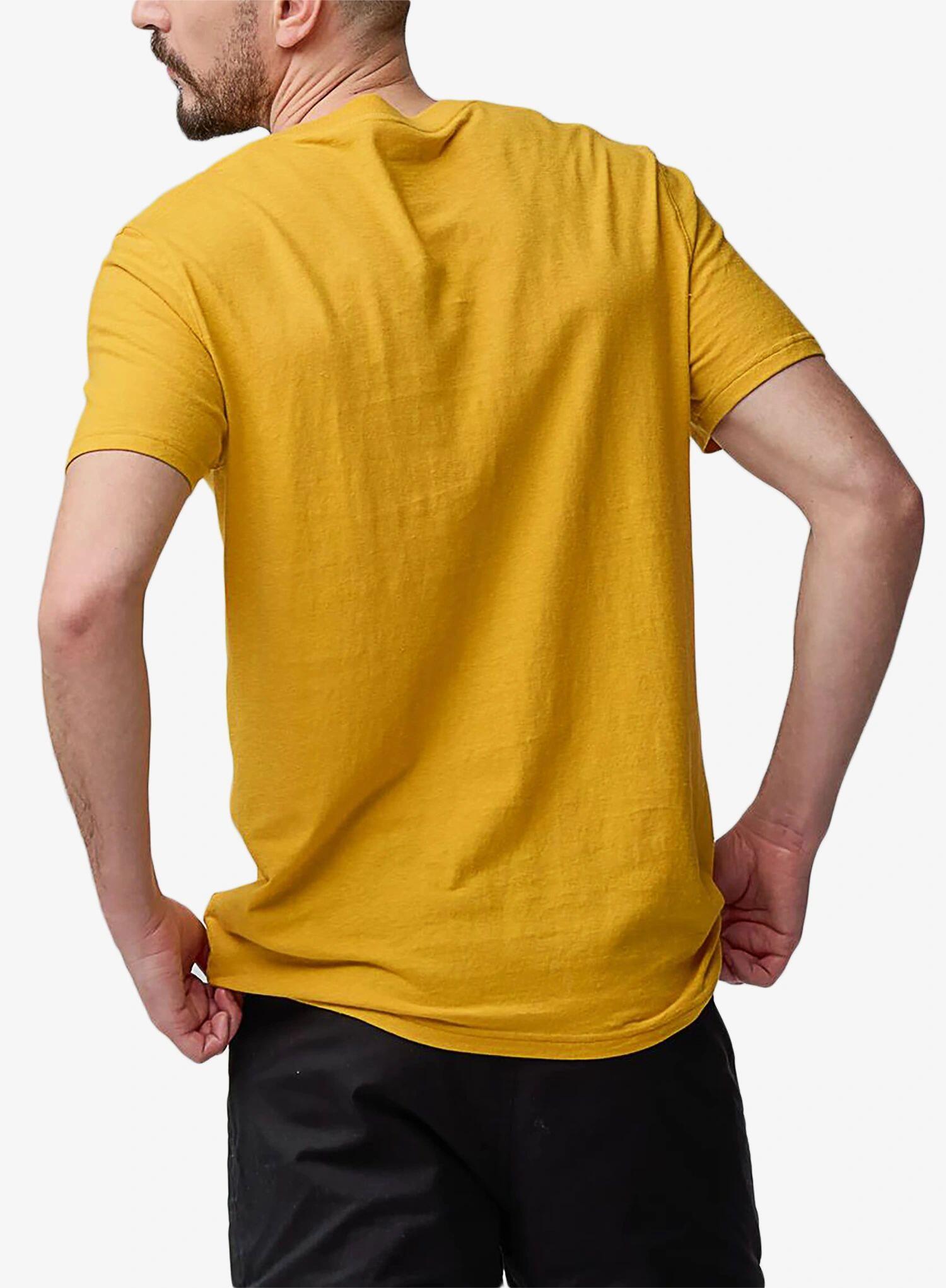 Koszulka bawełniana męska Fjallraven Hemp Blend Out Here T-shirt 2/4