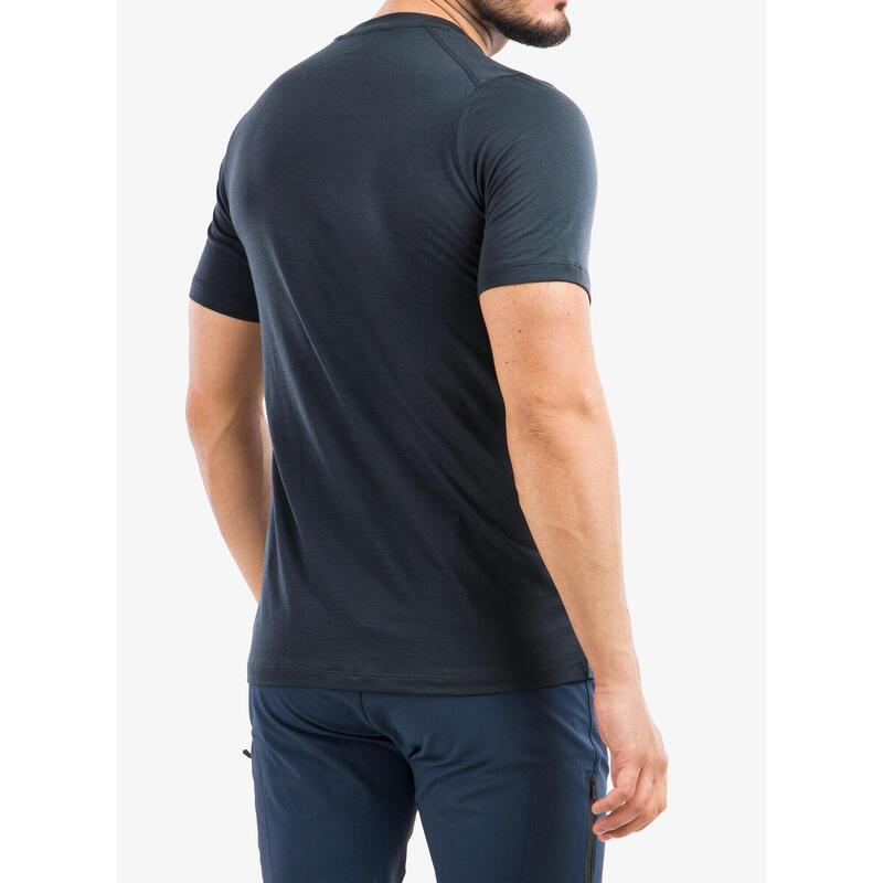 Tricou pentru sport, cu maneci scurte Abisko Wool Classic SS M barbati
