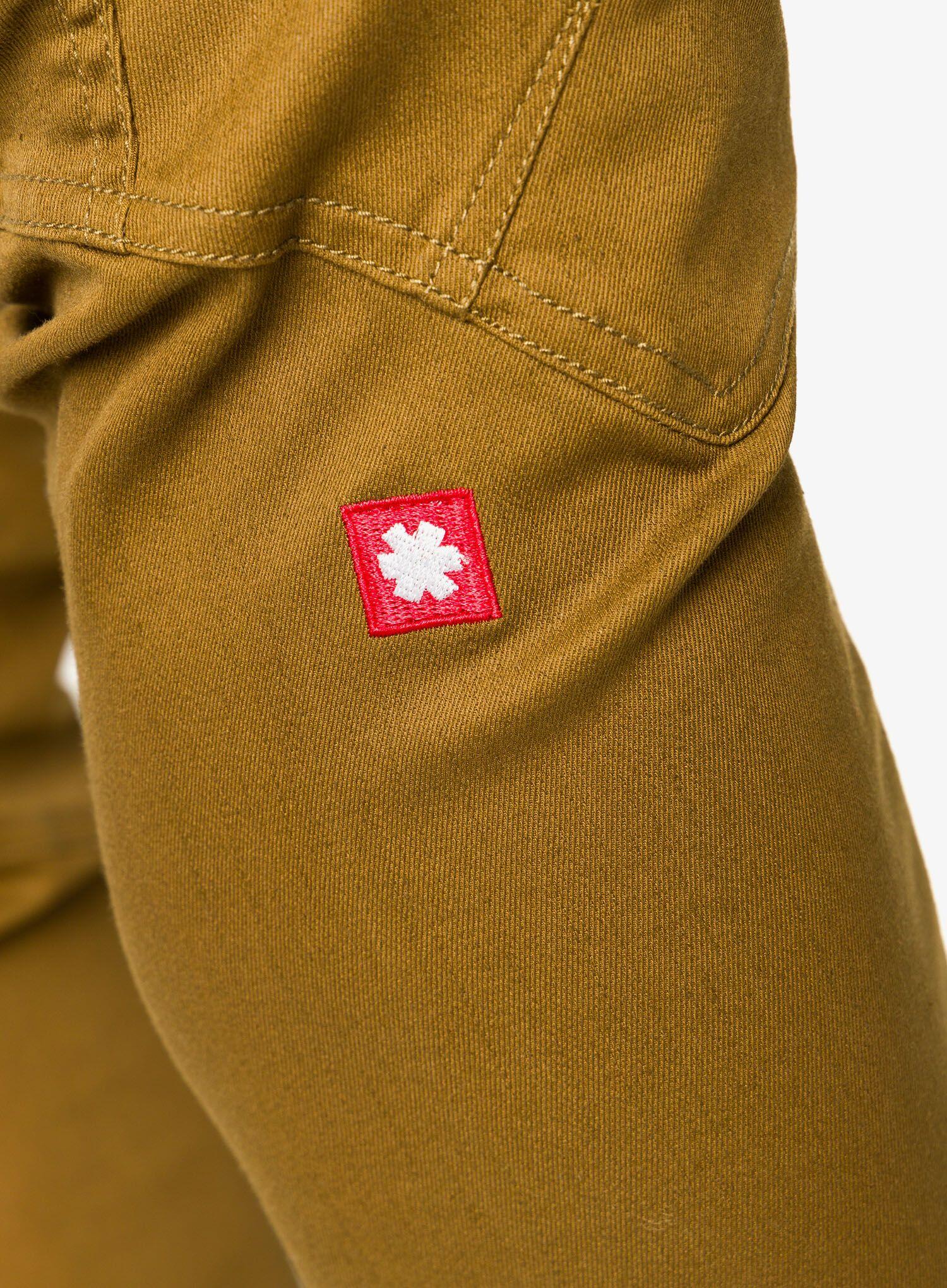 Pantalon homme Ocún Cronos ergonomique, tissu extensible, 69% coton, poches 7/7