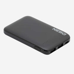 Batterie Externe NEBO 5K – 5000mAh - Charge Rapide USB-C - Powerbank Compacte