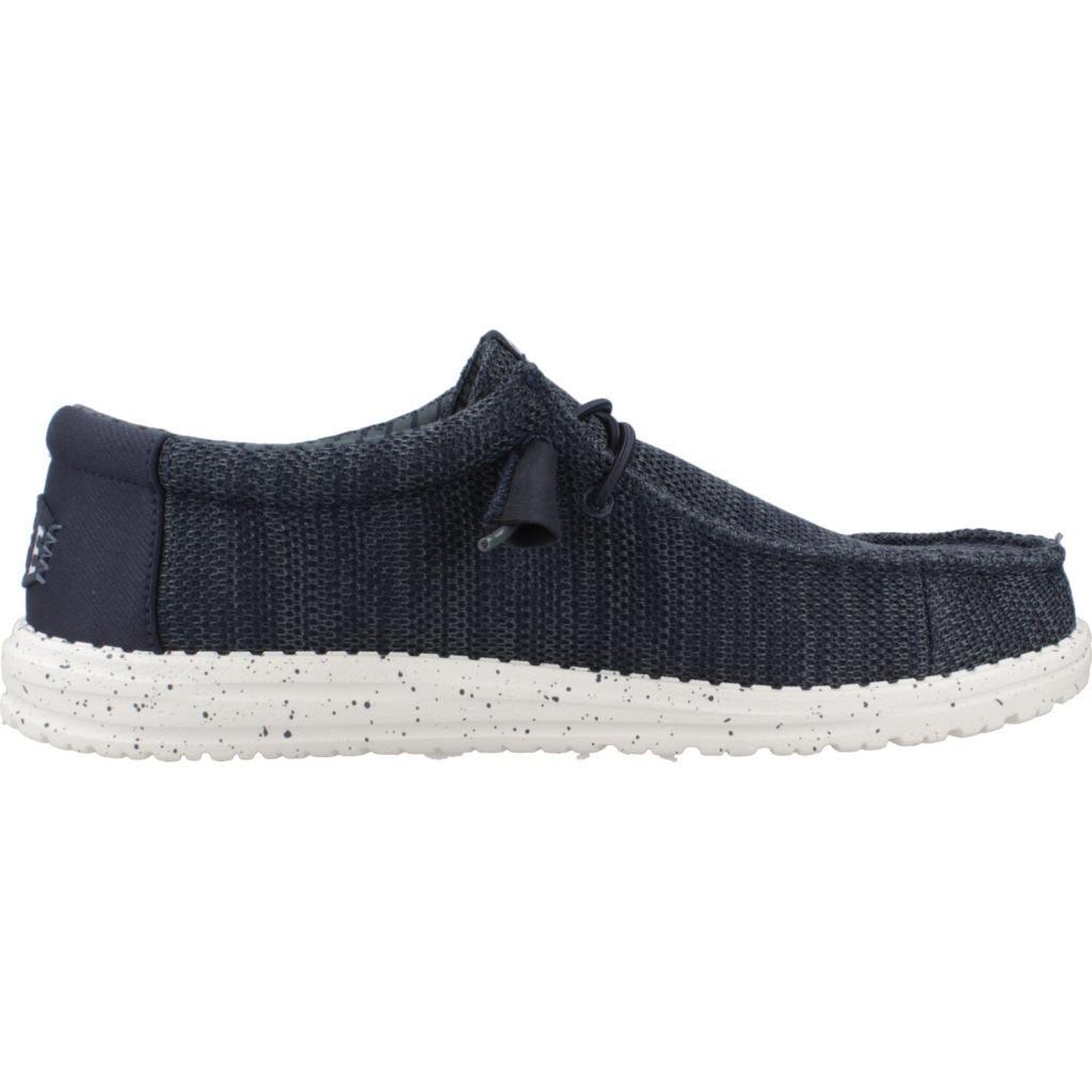 Sneakers Hey Dude Model Wally Stretch Sox Kleur Blauw 4/5