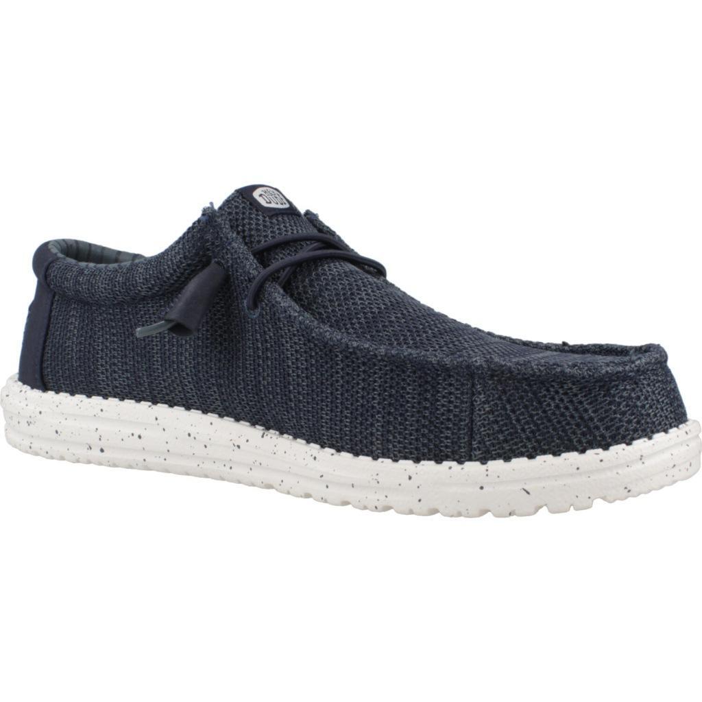 Sneakers Hey Dude Model Wally Stretch Sox Kleur Blauw 5/5